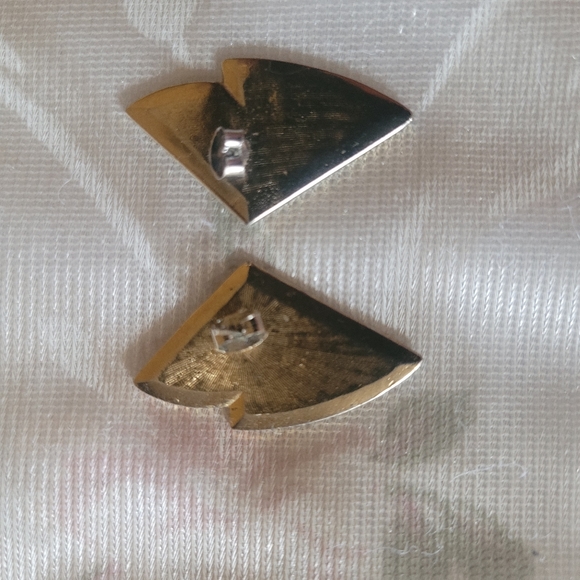 Women's Torquoise Geometric Earrings - Picture 3 of 3